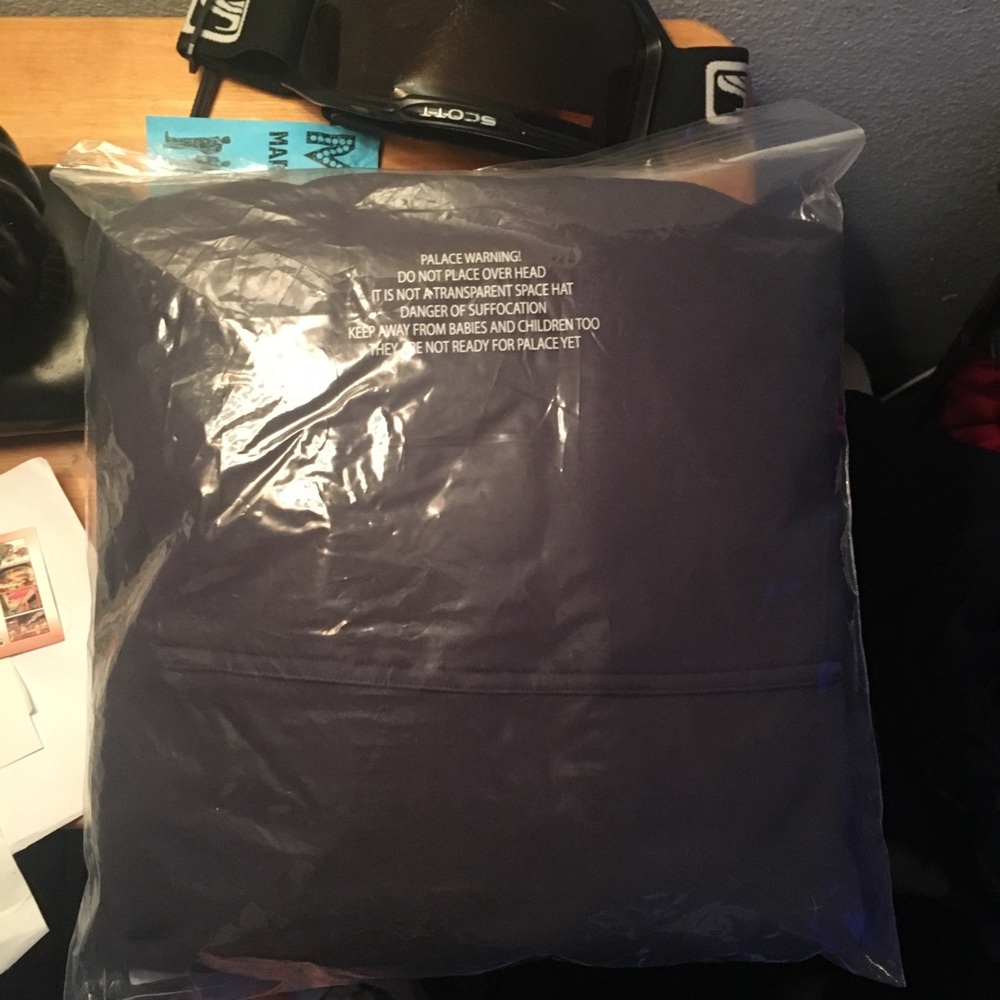 Palace Navy Surkit Hoodie - Picture 3 of 4